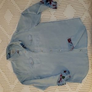 Tommy Bahama Jeans Men's Long Sleeve Large Shirt